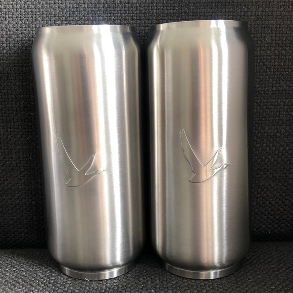 Grey Goose Dining New Set Of 2 Grey Goose Vodka Sterling Steele Cup
